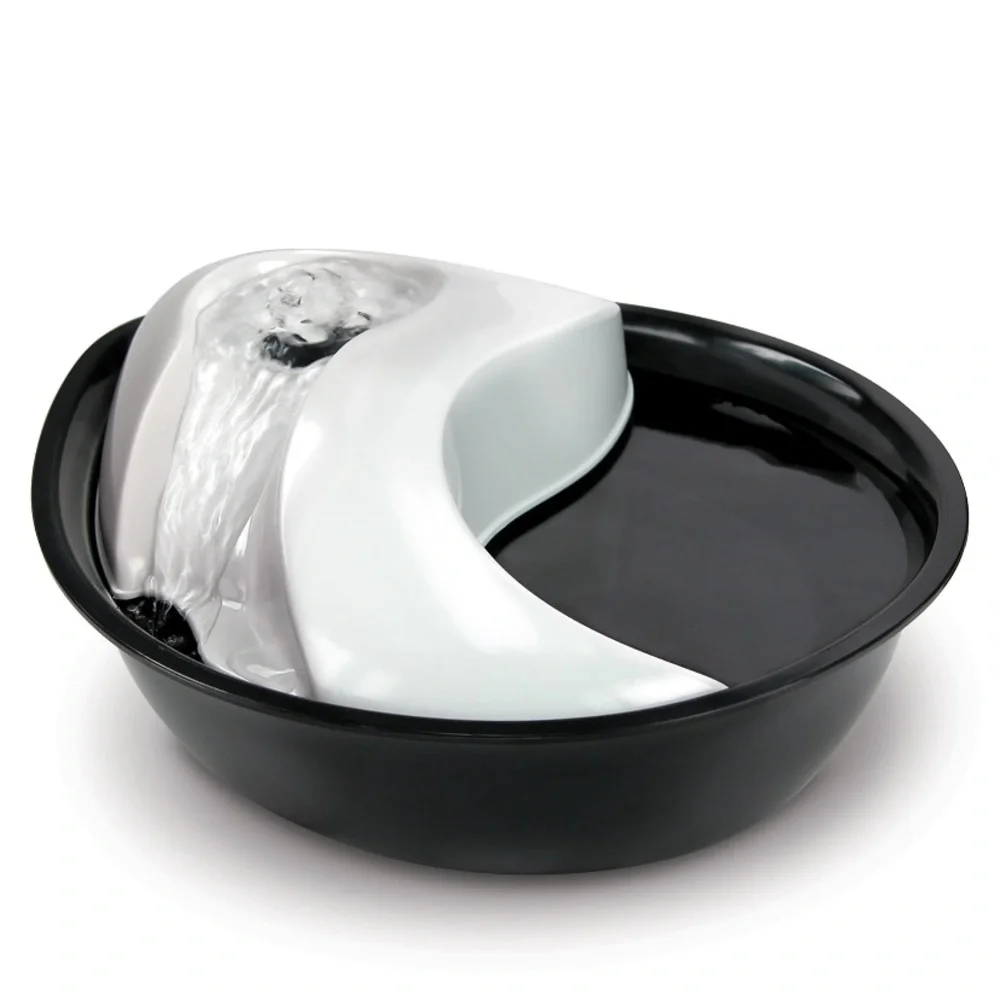 Raindrop Plastic Fountain w/pump size medium